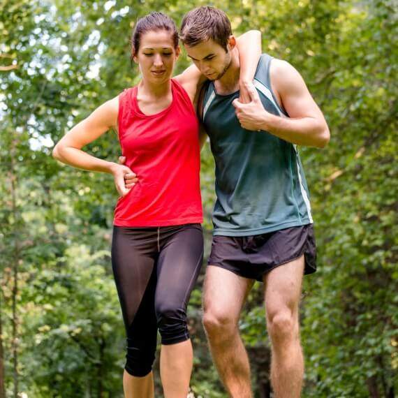 Leg Injury while running in thew park | Riverside Personal Injury Attorney